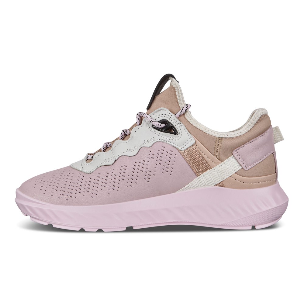 Womens Sneakers - ECCO St.1 Lite - Pink - 8604OTUBV